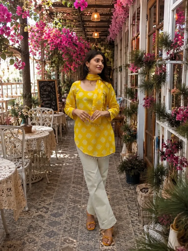 Asymmetrical Kurti